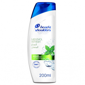 HEAD & SHOULDERS MENTHOL REFRESH ANTI-DANDRUFF SHAMPOO 200 ML